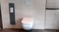 Einbauschrank für WC-Zubehör