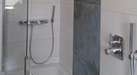 Wanne mit Tür